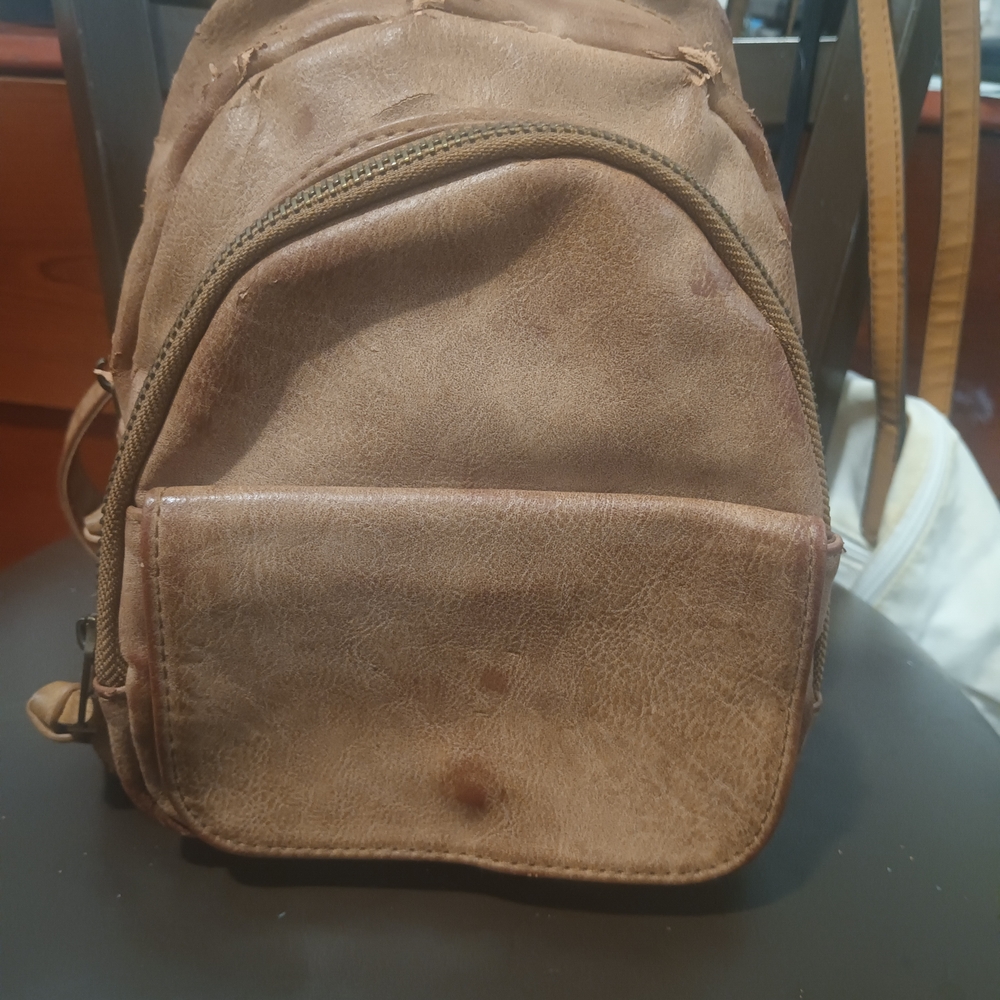 Mossimo Supply Co. Brown Mini Backpack Crossbody